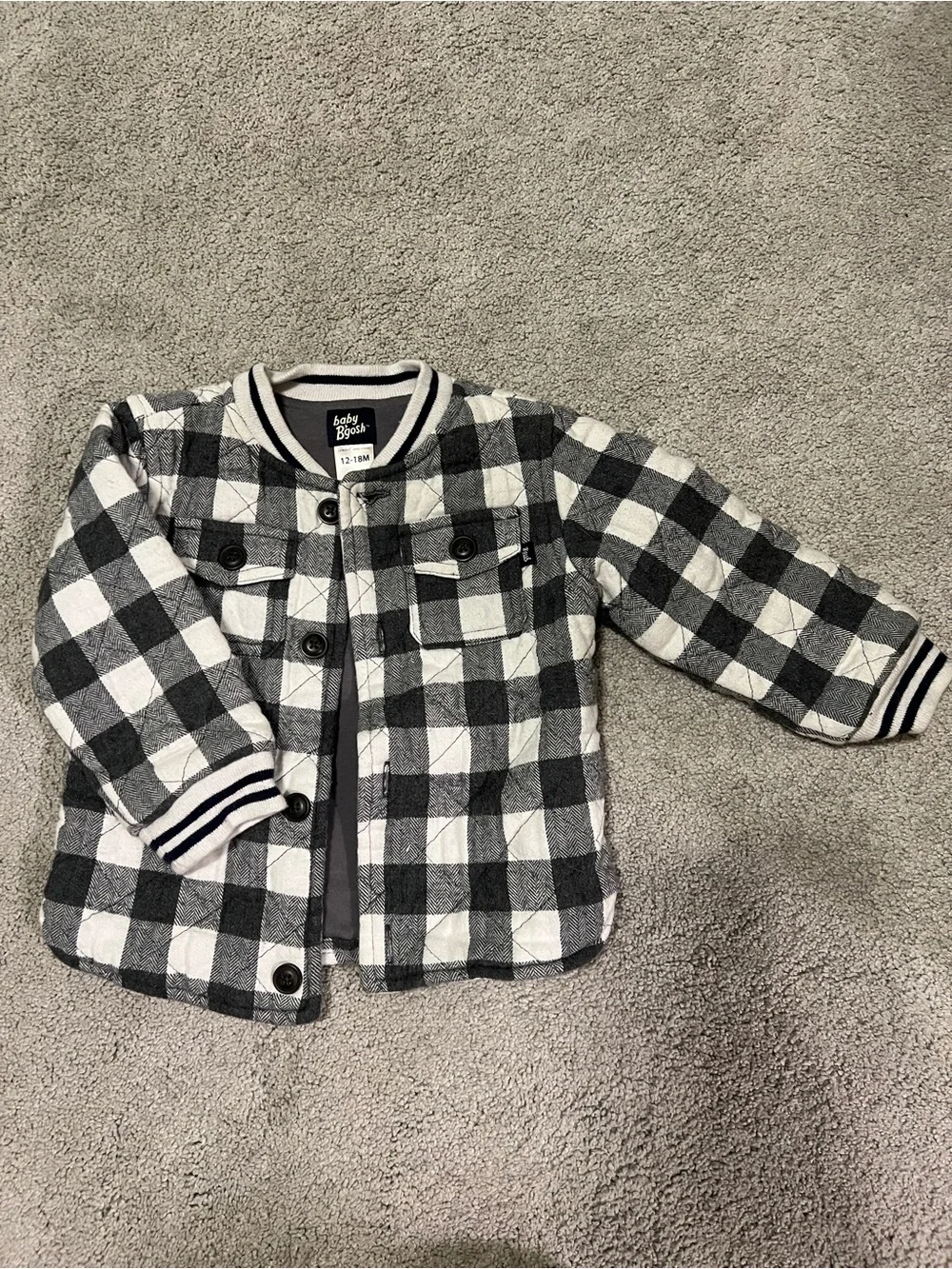 GAP quilted buffalo